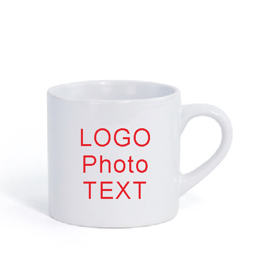 Sublimation Mug White - Small Ceramic Coffee Mug, Logo DIY