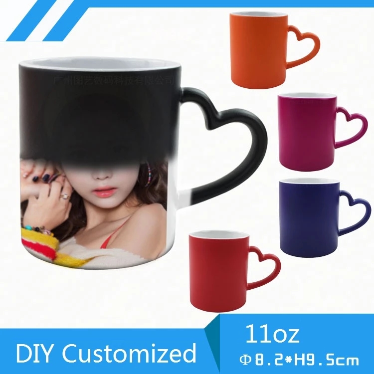 Sublimation Mug White - Caneca Mágica Personalizada DIY 350ML, Copo