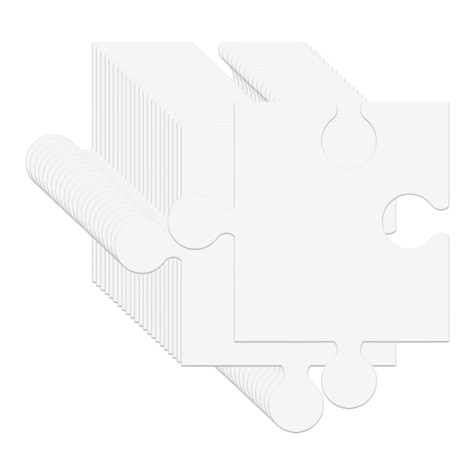 Quebra-cabeça em branco para c - Puzzle Blank White avaliação e preço