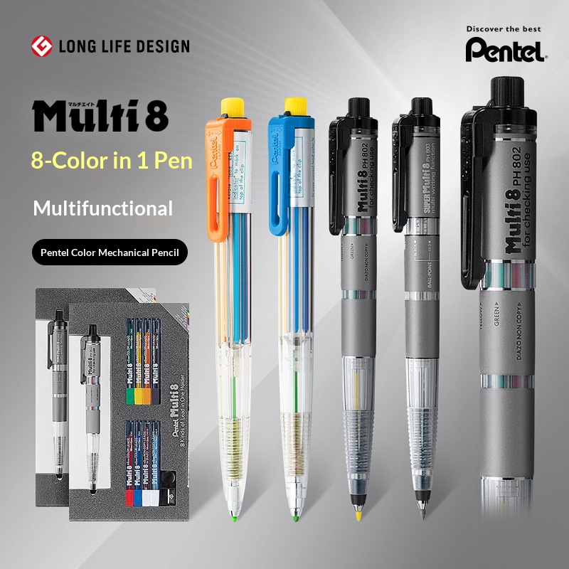 Conjunto de Lápis Mecânicos Co - Pentel Pen Energel avaliação e preço
