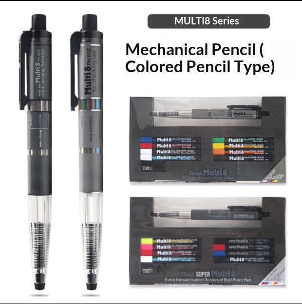 Conjunto de Lápis Mecânicos Co - Pentel Pen Energel avaliação e preço